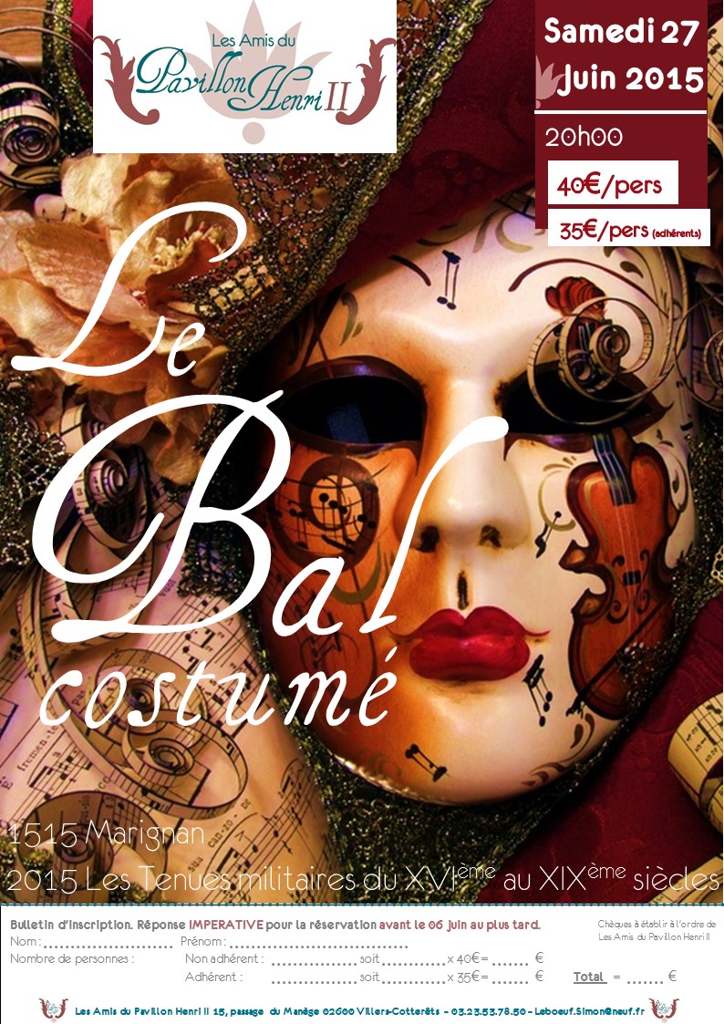 Invitations le bal 2015